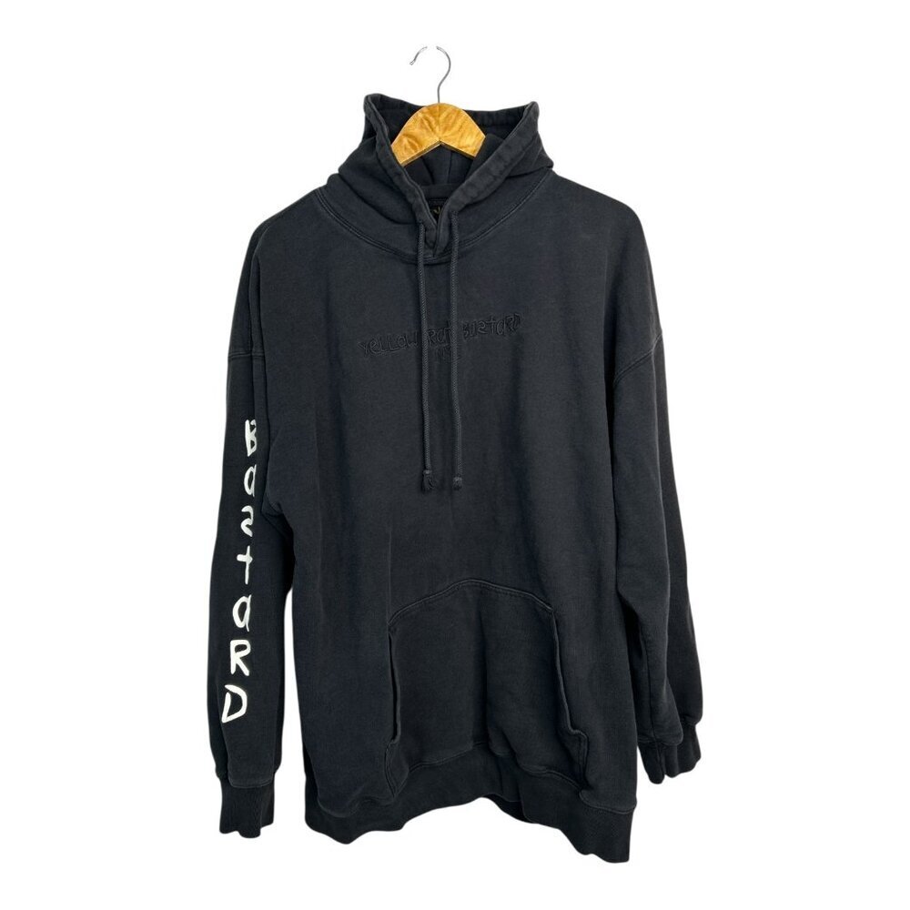 New York City Yellow Rat Bstrd Unisex Black Hoodie - Picture 2 of 10